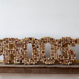 PROOST letters van kurken